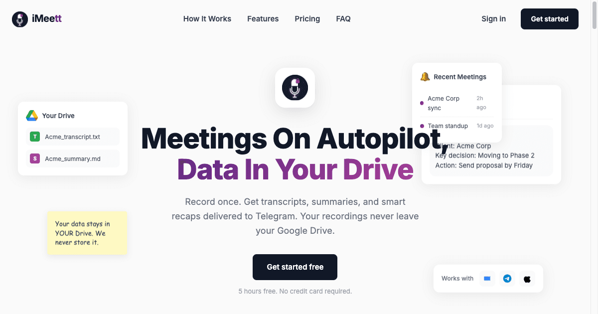 iMeett.ai - Product Image