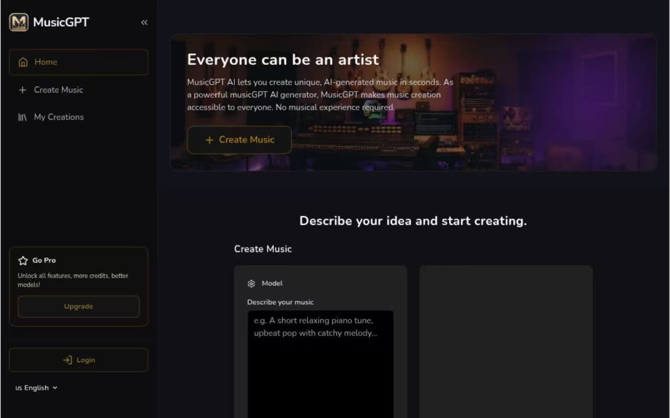 MusicGPT AI - Product Image