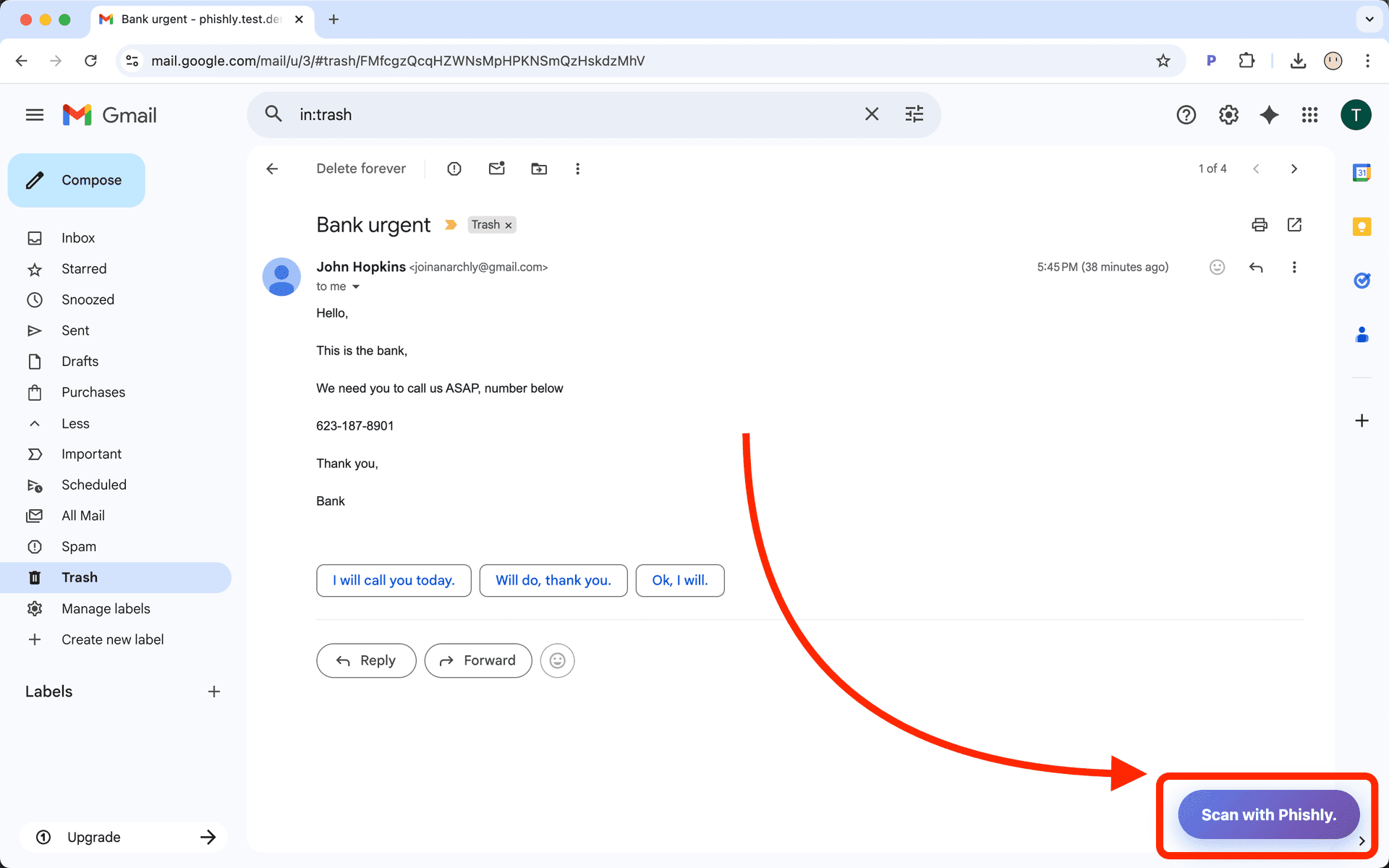 Phishly - Product Image
