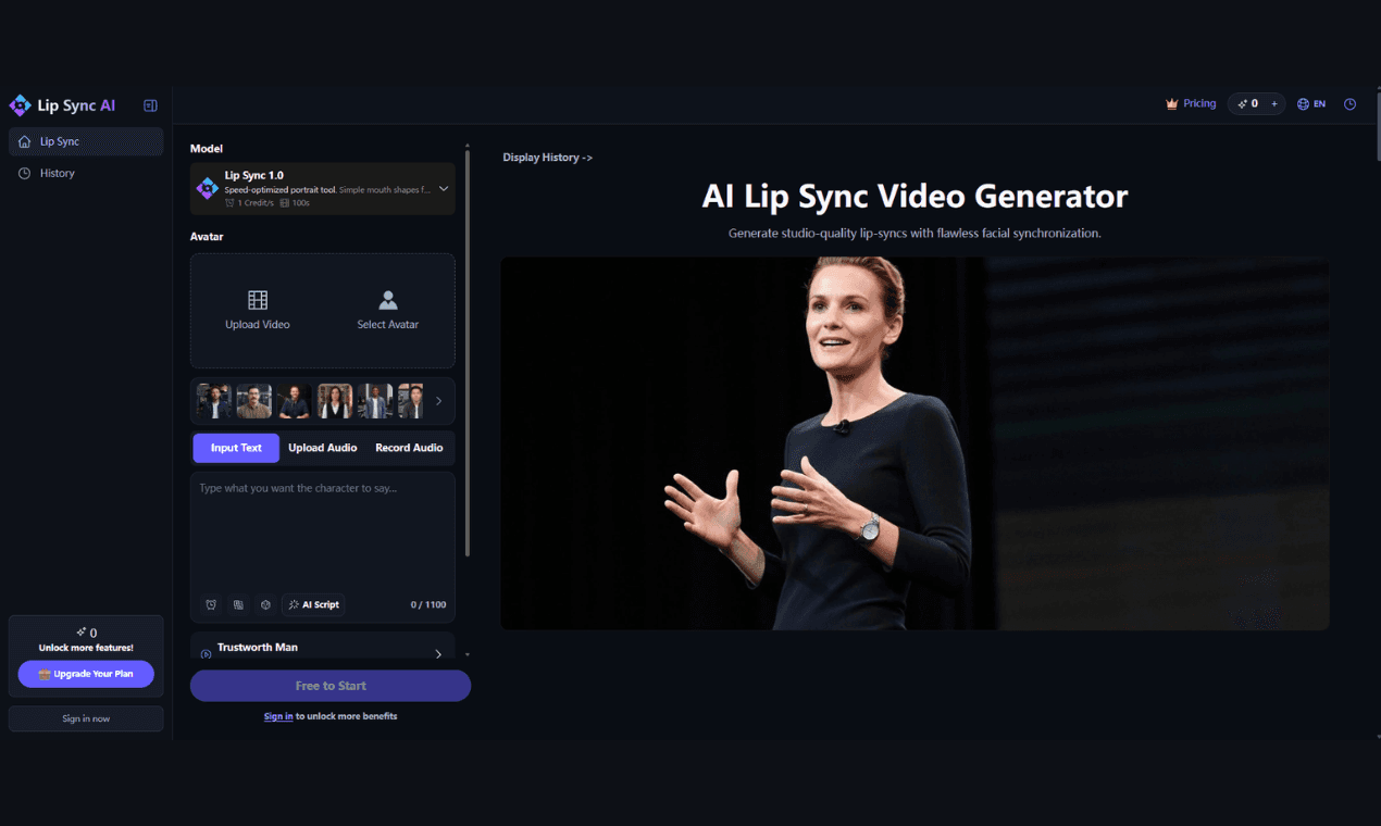 Lip Sync AI - Product Image