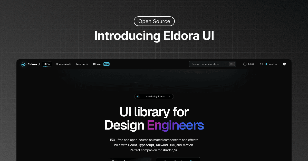 Eldora UI - Product Image
