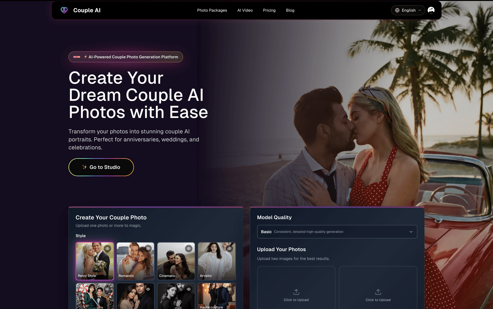 Couple AI Photo Generator - Product Image